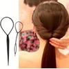 Set of 2 Hair Twister Bun or Topsytail Styling in