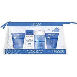 Uriage Bebe Essential Kit Set (CrÃ¨me Lavante Reinigungscreme,50ml+Eau Thermale Thermalwasser,50ml+Eau Nettoyante Reinigungswasser,100ml+Lait Hydratant Reinigungsmilch,50ml), 1 StÃ¼ck