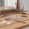 Espejo Para Extensiones De Pestañas, Forma Corazón Diamantes