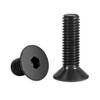Qrity 20 PCS Socket Countersunk Screw, 12.9 Grade High Tensile