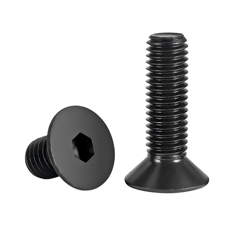 Qrity 20 PCS Socket Countersunk Screw, 12.9 Grade High Tensile