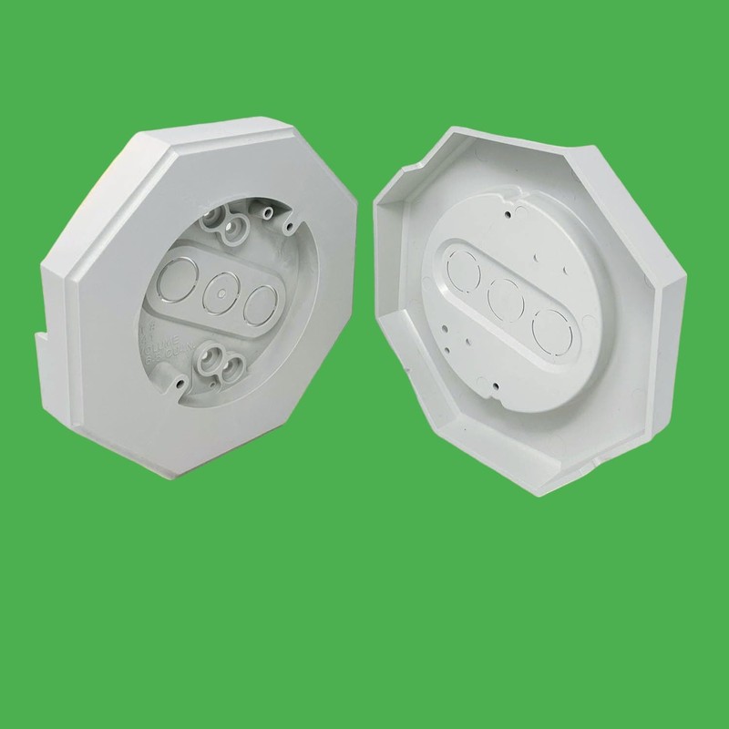 iMBAPrice IMBA-8141 White Vertical Siding Lamp Mounting Kit with Built-in