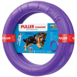 UD_Puller Outdoor Dog Ring Toys   Dog Fetch Toy & Tug of War Dog Toy for Small Medium Large Dogs   Dog Ball & Soft Dog Frisbee A
