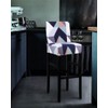 Deisy Dee Stretch Slipcovers Chair Cover for Counter Height Side