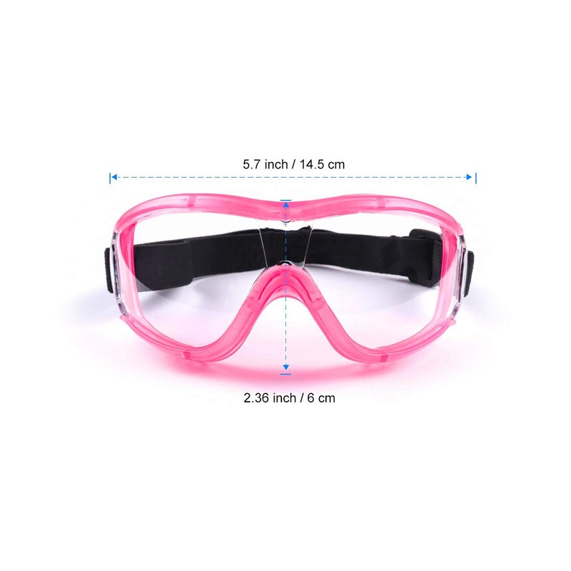 COMLZD Children's Safety Glasses for Nerf Games Shockproof Lenses Anti-Fog