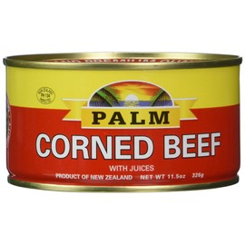 Palm Corned Beef - Premium Quality From New Zealand - 12 x 11.5 Oz (326 grams)