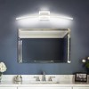 PRESDE 32inch LED Bathroom Light Fixtures Over Mirror Modern Brushed