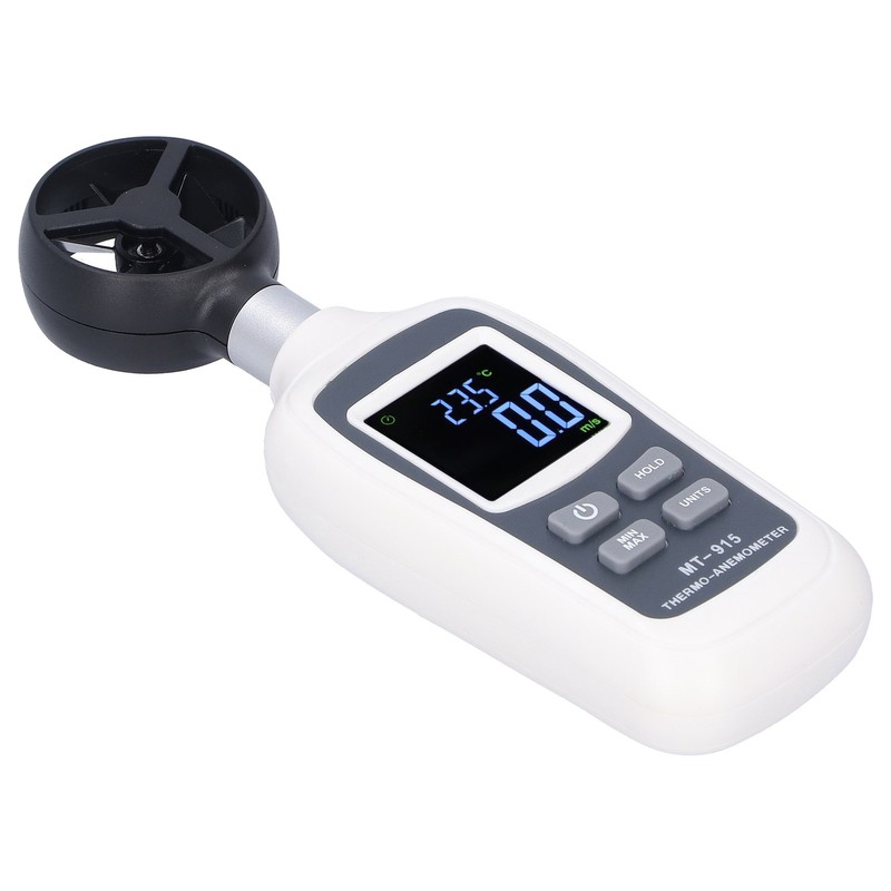 MT‑915 Mini Digital Anemometer LCD Handheld Wind Speed Gauge Meter