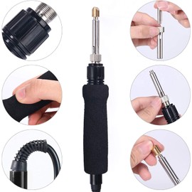 WEP Replacement Pen (Solid-Tip Type) ONLY Compatible with WEP 939D-II, WEP 939D-VII Wood Burning Pyrography Station