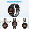 Waterproof Bands Compatible with Garmin Forerunner 735XT / Garmin Forerunner