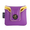 SHABIER Purple Golf Large Mallet Headcover with NO.24 Design for