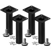 Set of 4 Furniture Feet, Adjustable Sofa Feet, Maximum Load