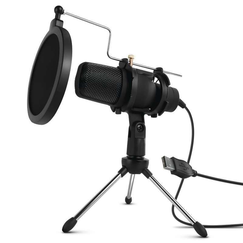 Hypergear Sound Advantage Pro-Audio Condenser Microphone Black