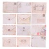 DOITOOL 3sets Retro Card Envelopes Multi Function Decorative Envelopes for