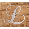 Cursive Metal Letter L, for Front Door, for Above Crib,