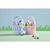 Mud Pie Girls Easter Basket Plush Set