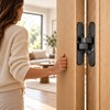 180° Invisible Door Hinge for Wooden Doors – Zinc Alloy