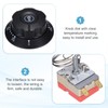 MECCANIXITY 2pcs Temperature Control Switch 250V, 16A 50-300°C Capillary Thermostat