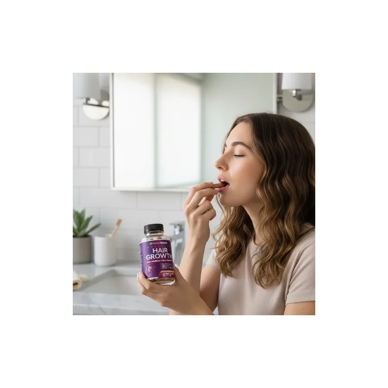 24-in-1 Advanced Hair Growth Vitamins Stops Hair Loss