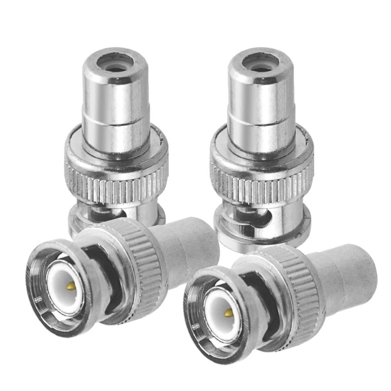 WMYCONGCONG Pack of 20 BNC Male to RCA Female Convert