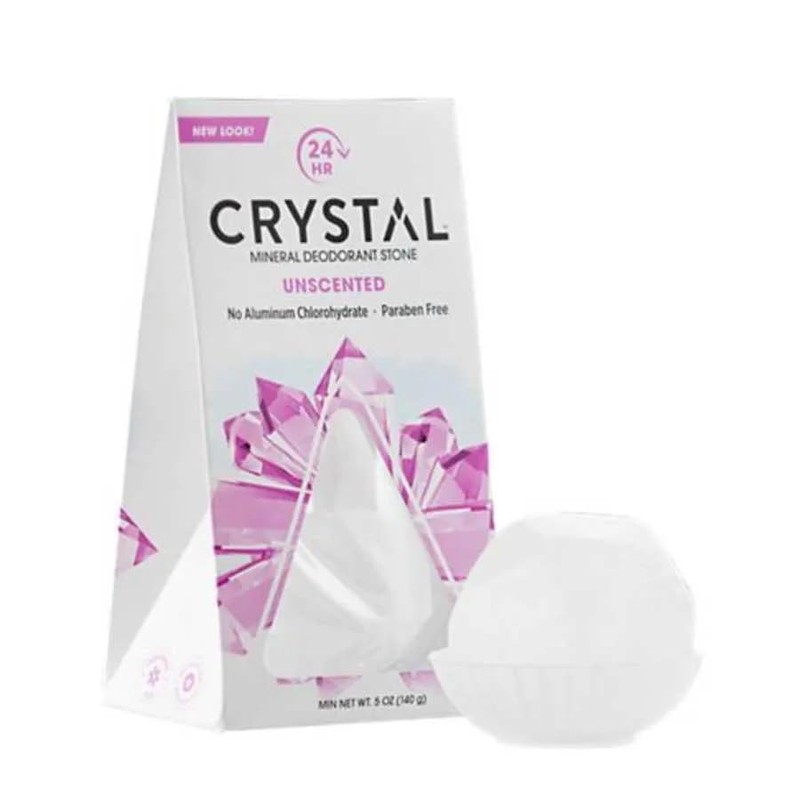 Crystal Essence Crystal Deodorants Crystl Body,Rock Deod, 2 pk