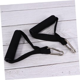 Totority 2 Pairs Durable Workout Band Handles for Resistance Bands Comfortable Foam Grip for Strength Training Physical Therapy and Rehabilitation Activities
