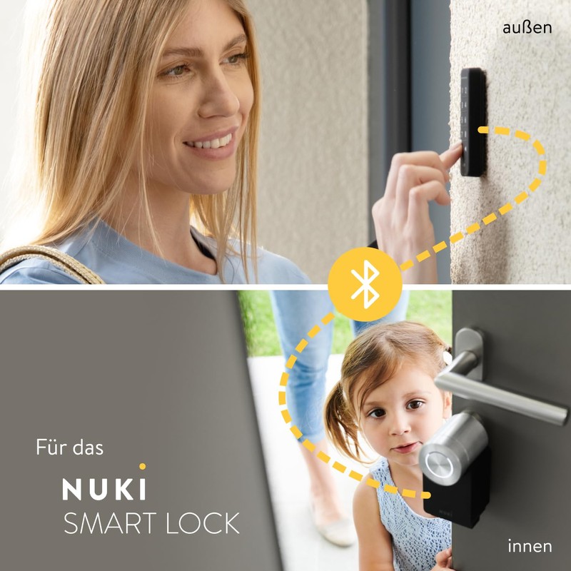 NUKI Home Solutions 220284 Keypad Extension for Nuki Open and