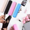 Silicon Make Up Brushes Holder - Portable Travel Makeup Brush