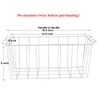 Orgneas Chest Freezer Organizer Bins Deep Freezer Basket Storage Rack