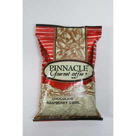 Pinnacle Flavored Ground Coffee, 24/2.25 oz packets (Chocolate Raspberry Swirl)