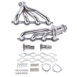 GELUOXI Stainless Engine Swap Header Replacement for Chevy S10 Blazer GMC Sonoma LS1 LS2 LS6 LS7 Engine 1982-2004