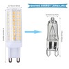 KIMROO 10W G9 LED Bulbs (4 Pack)-102 LEDs 2835 SMD