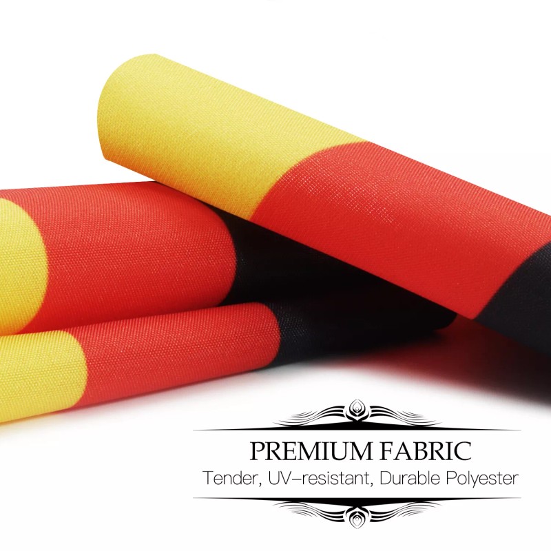 Anley Germany Deluxe Desk Flag Set - 6 x 4