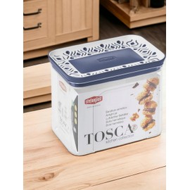 Stefanplast Boîte Tosca Bleu (10.2 x 12 x 15.3 cm)
