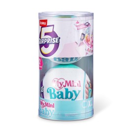 5 Surprise My Mini Baby Series 1 (2 Pack) by ZURU, Collectible Mystery Capsule, Toy for Girls, Realistic Miniature Baby, Playset and Accessories