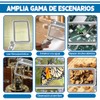 QICHEN Lupa para Leer Plegable para Personas Mayores, Lupa de
