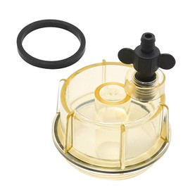 Hoypeyfiy Marine Outboard Fuel Filter Boat Motor Engine Fuel Water Separator S3213 18-17928 18-7932-1 Filters Replacement for Mercury (Filter Bowl)