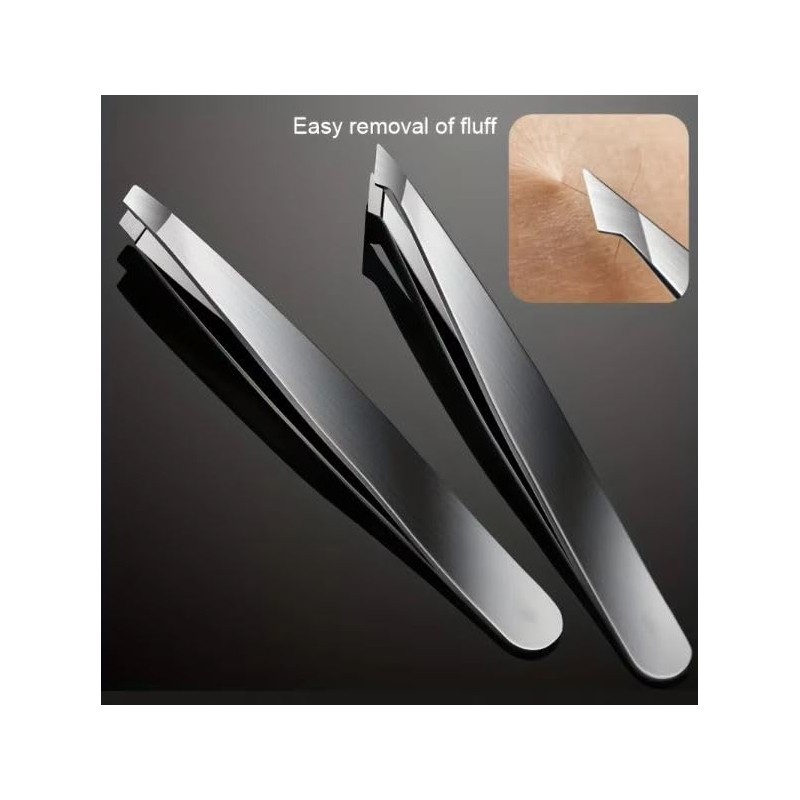 4pcs Set Professional Tweezers Set Perfect for Hair Removal &