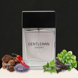 ebc Gentleman Sport Spray Cologne Eau de Toilette for Men 100ml/3.4fl.oz - Convenient Size for Single Application, Ideal for Various Occasions