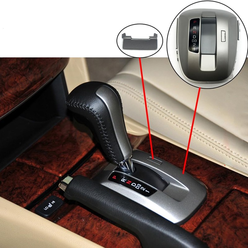 AEETUED Replacement Gear Box Shift Lever Gear Display Panel Cover