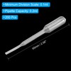 PATIKIL Disposable Transfer Pipettes, 200pcs 0.2ml LDPE Polyethylene Plastic Pipette