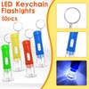 CENNSIOQP 50 Pack Mini Flashlights Compact and Durable 2.55 Inch
