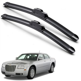 EZ Motoring For 2005-2010 Chrysler 300 300C Windshield Wiper Blade Hybrid Silicone