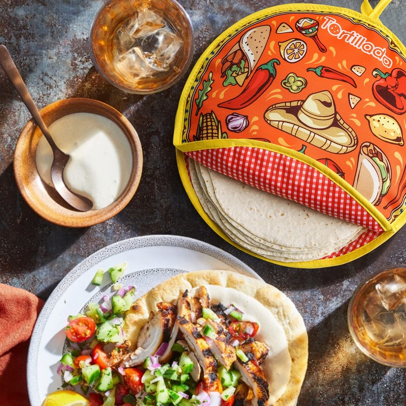 Tortillada - 30 cm Tortilla Warmer/Heat Container microwaveable Made of