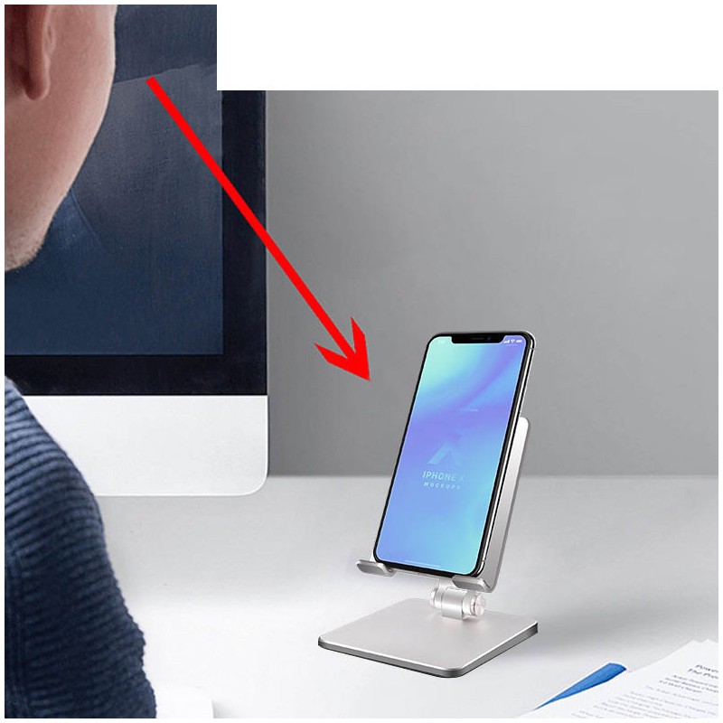 Tablet Stand Multi Angle Adjustment Folding Stable Aluminum Alloy Tablets