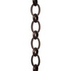 RCH Hardware CH-14-BRZ Brass Chandelier Chain, Bronze (1 Foot)