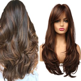 KST #8 BB 26A Human Hair Wig Chemical Fiber Wig 26