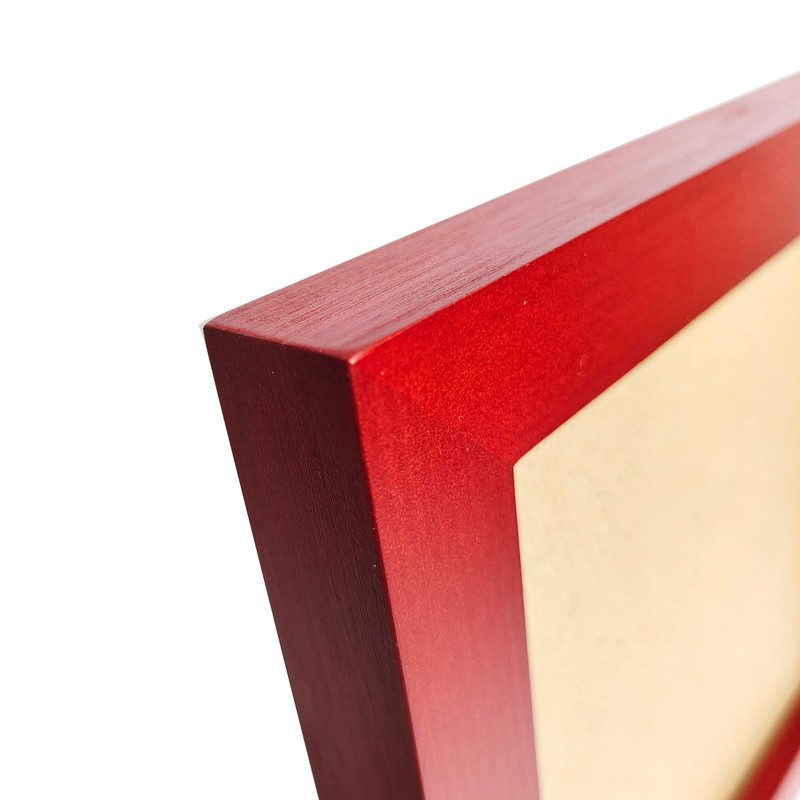ZXT-parts 8x10 Picture Frames Red Photo Frame. Solid Wood, Plastic