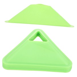 Kisangel 12pcs Agility Training Cones Portable Soccer Disc Markers for Football Basketball Sports Bright Obstacle for Boys and Girls Fitness Coordination Drills