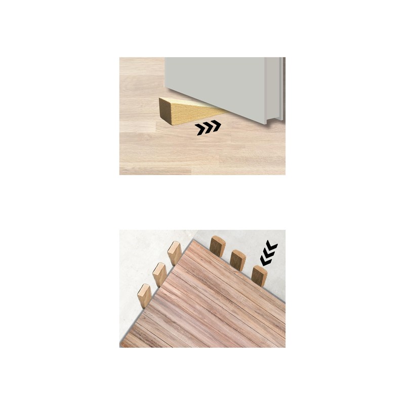 Tolux Wooden Wedges, Hardwood Wedge, Mounting Wedge, Leveling Wedges, Wooden